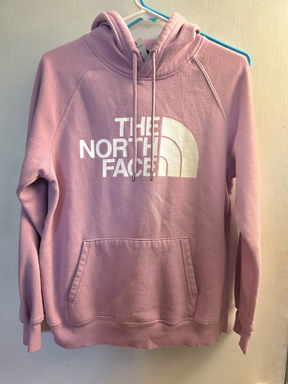 The North Face Women's Pink Logo Hoodie Sweater